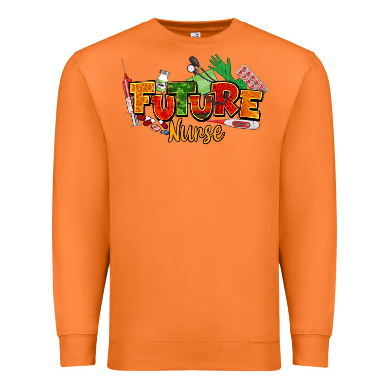 Future Nurse Juneteenth Premium Sweatshirt by NancyCooperArtShop | Teevron