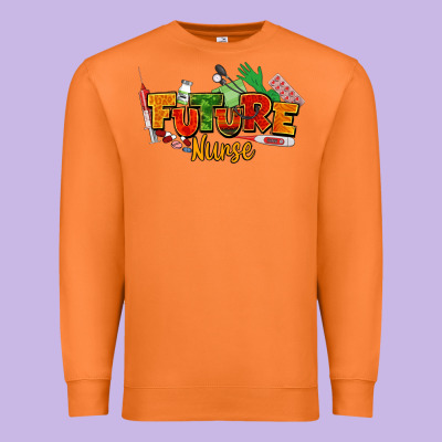 Future Nurse Juneteenth Premium Sweatshirt Designed By Nancycooperartshop