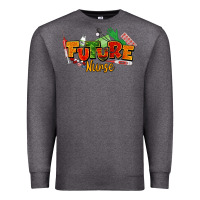 Charcoal Heather future nurse juneteenth Premium Sweatshirt - NancyCooperArtShop