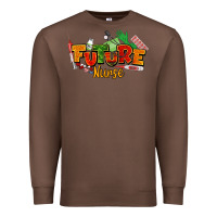 Chestnut future nurse juneteenth Premium Sweatshirt - NancyCooperArtShop