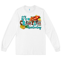 White its a crawfish kinda day Long Sleeve Tee - AdoDesignShop