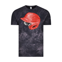 Cloud Black red baseball helmet fa element Vintage Tee - FaDigitalArtStudio