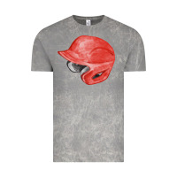 Cloud Rock red baseball helmet fa element Vintage Tee - FaDigitalArtStudio