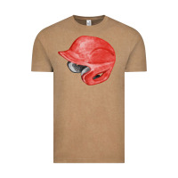 Vintage Coffee red baseball helmet fa element Vintage Tee - FaDigitalArtStudio