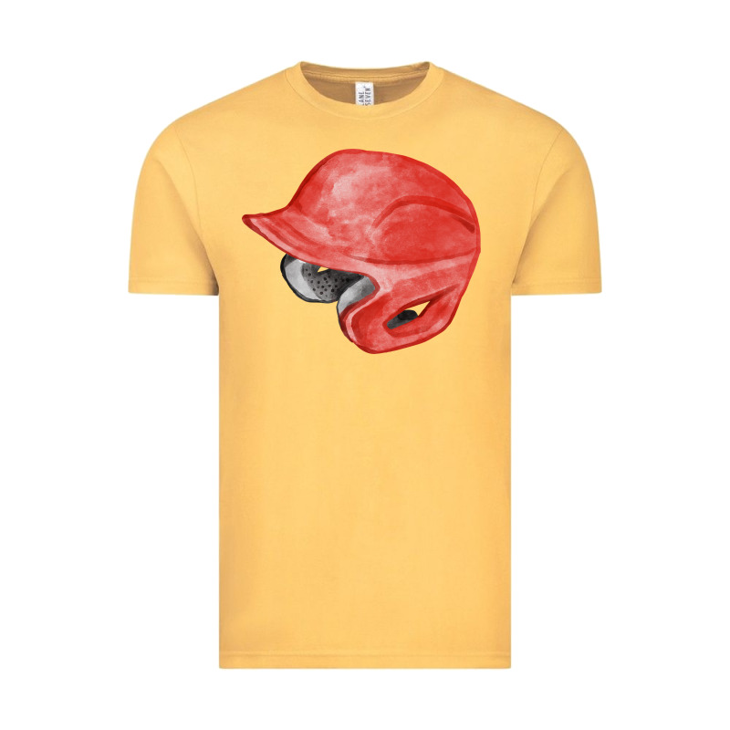 Red Baseball Helmet Fa Element Vintage Tee by FaDigitalArtStudio | Teevron