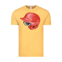 Vintage Mustard red baseball helmet fa element Vintage Tee - FaDigitalArtStudio