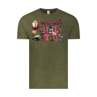 Vintage Olive oh sip its a girls trip Vintage Tee - AdoDesignShop
