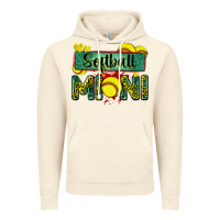 Vintage Artic softball mini with leopard Vintage Hoodie - Zillion Design Studio