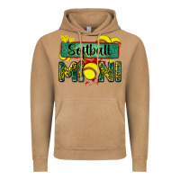 Vintage Camel softball mini with leopard Vintage Hoodie - Zillion Design Studio