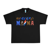Black american mama thunderbolt Urban Heavy Tee - HRA Design Shop