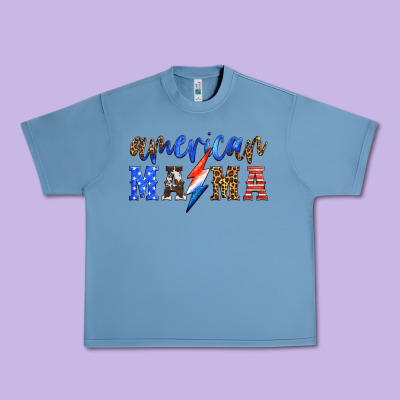 American Mama Thunderbolt Urban Heavy Tee Designed By Hra Design Shop