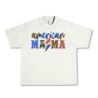 Pistachio american mama thunderbolt Urban Heavy Tee - HRA Design Shop
