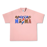Salmon american mama thunderbolt Urban Heavy Tee - HRA Design Shop
