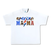 White american mama thunderbolt Urban Heavy Tee - HRA Design Shop