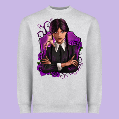 Wednesday Heavyweight Sweatshirt Designed By Zillion Design Studio