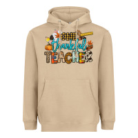 Mushroom One thankful Teacher Heavyweight Hoodie - NancyCooperArtShop