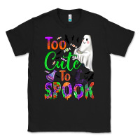 Black too cute to spook Classic Tee - BundleAndBundleShop
