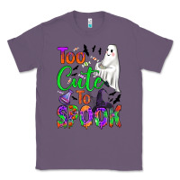 Lavender too cute to spook Classic Tee - BundleAndBundleShop