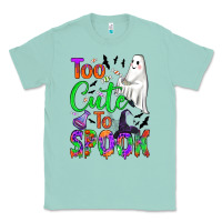 Seafoam too cute to spook Classic Tee - BundleAndBundleShop