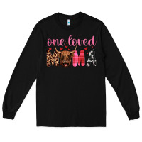 Black highland cow one loved mama Long Sleeve Tee - JahusDesignShop