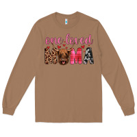 Toasted Coconut highland cow one loved mama Long Sleeve Tee - JahusDesignShop