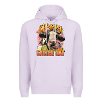 Lilac Happy Easter Day Premium Hoodie - LillyAllenDesigns