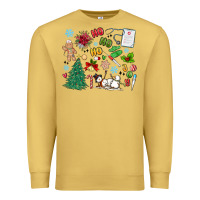 Antique Gold nurse christmas Premium Sweatshirt - MaliasSmallBusiness