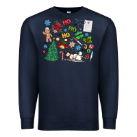 Navy nurse christmas Premium Sweatshirt - MaliasSmallBusiness