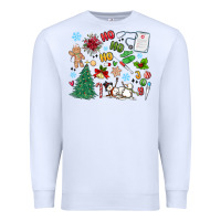 White nurse christmas Premium Sweatshirt - MaliasSmallBusiness