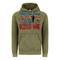 Vintage Olive welcome home soldier now kiss me Vintage Hoodie - JahusDesignShop