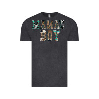 Vintage Black Western Mama's Boy Vintage Tee - CowhideDigitalArt