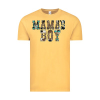 Vintage Mustard Western Mama's Boy Vintage Tee - CowhideDigitalArt