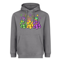 Storm mardi gras bead dogs Heavyweight Hoodie - MaliasSmallBusiness