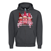 Loads Of Love With Flowers Zipper Hoodie | Teevron