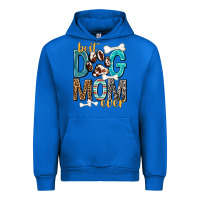 Cobalt Best Dog Mom Ever Urban Hoodie - texasbilliewilder