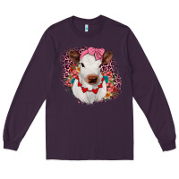 Plum heifer valentines Long Sleeve Tee - JahusDesignShop