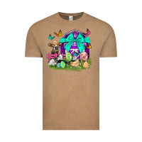 Vintage Coffee Easter Farm Animal Easter Day Vintage Tee - Neo Western