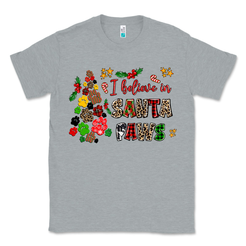 I Believe In Santa Paws Classic Tee by AdoDesignShop | Teevron