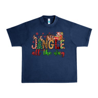 Navy jingle all the way Urban Heavy Tee - FaDigitalArtStudio