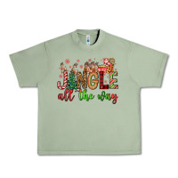 Oil Green jingle all the way Urban Heavy Tee - FaDigitalArtStudio