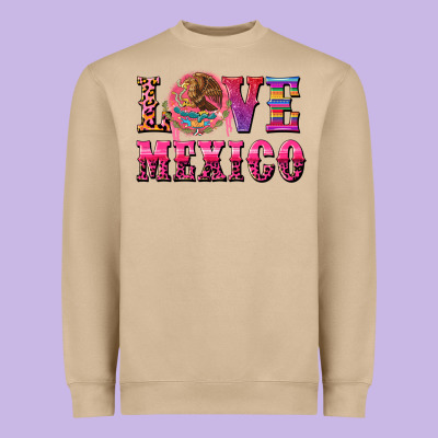 Love Mexico Heavyweight Sweatshirt Designed By Cts Tumbler Store