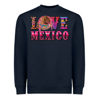 Navy love mexico Heavyweight Sweatshirt - CTS Tumbler Store