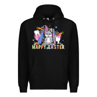 Black Easter Easter Dental Premium Hoodie - LillyAllenDesigns