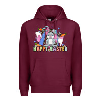 Burgundy Easter Easter Dental Premium Hoodie - LillyAllenDesigns