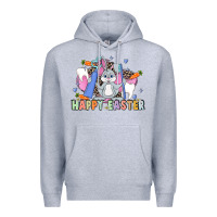 Heather Grey Easter Easter Dental Premium Hoodie - LillyAllenDesigns