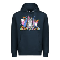 Navy Easter Easter Dental Premium Hoodie - LillyAllenDesigns