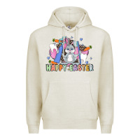 Oatmeal Heather Easter Easter Dental Premium Hoodie - LillyAllenDesigns