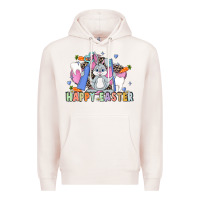 Pale Pink Easter Easter Dental Premium Hoodie - LillyAllenDesigns
