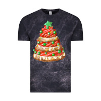 Cloud Black red christmas cookie cake fa element Vintage Tee - FaDigitalArtStudio