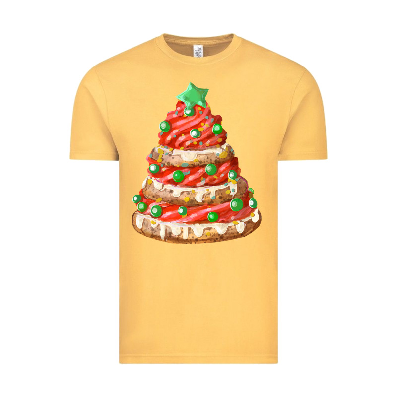 Red Christmas Cookie Cake Fa Element Vintage Tee by FaDigitalArtStudio | Teevron